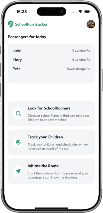 SchoolRunTracker preview